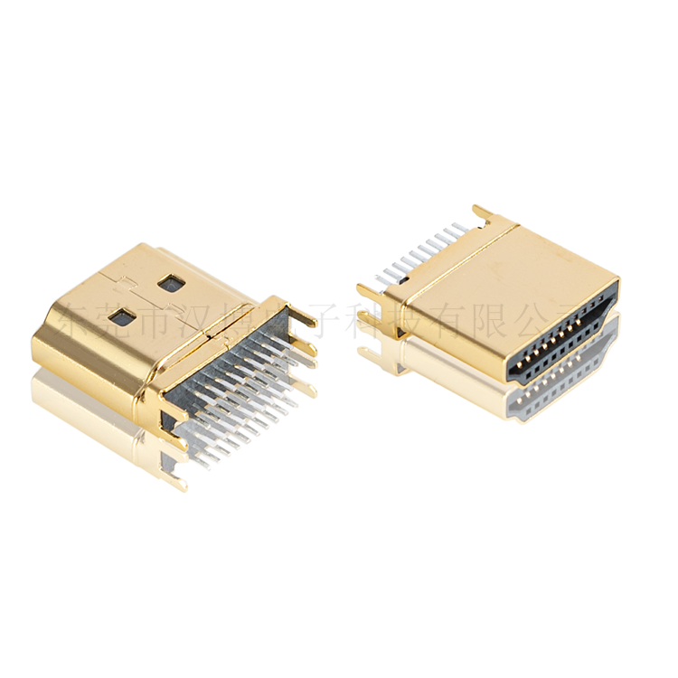 HDMI 19P type A公頭夾闆1.6