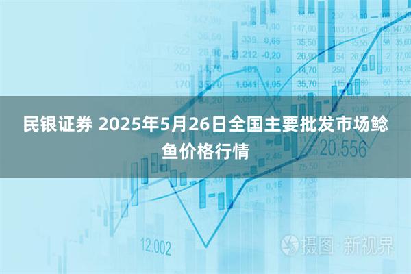 民银证券 2025年5月26日全国主要批发市场鲶鱼价格行情